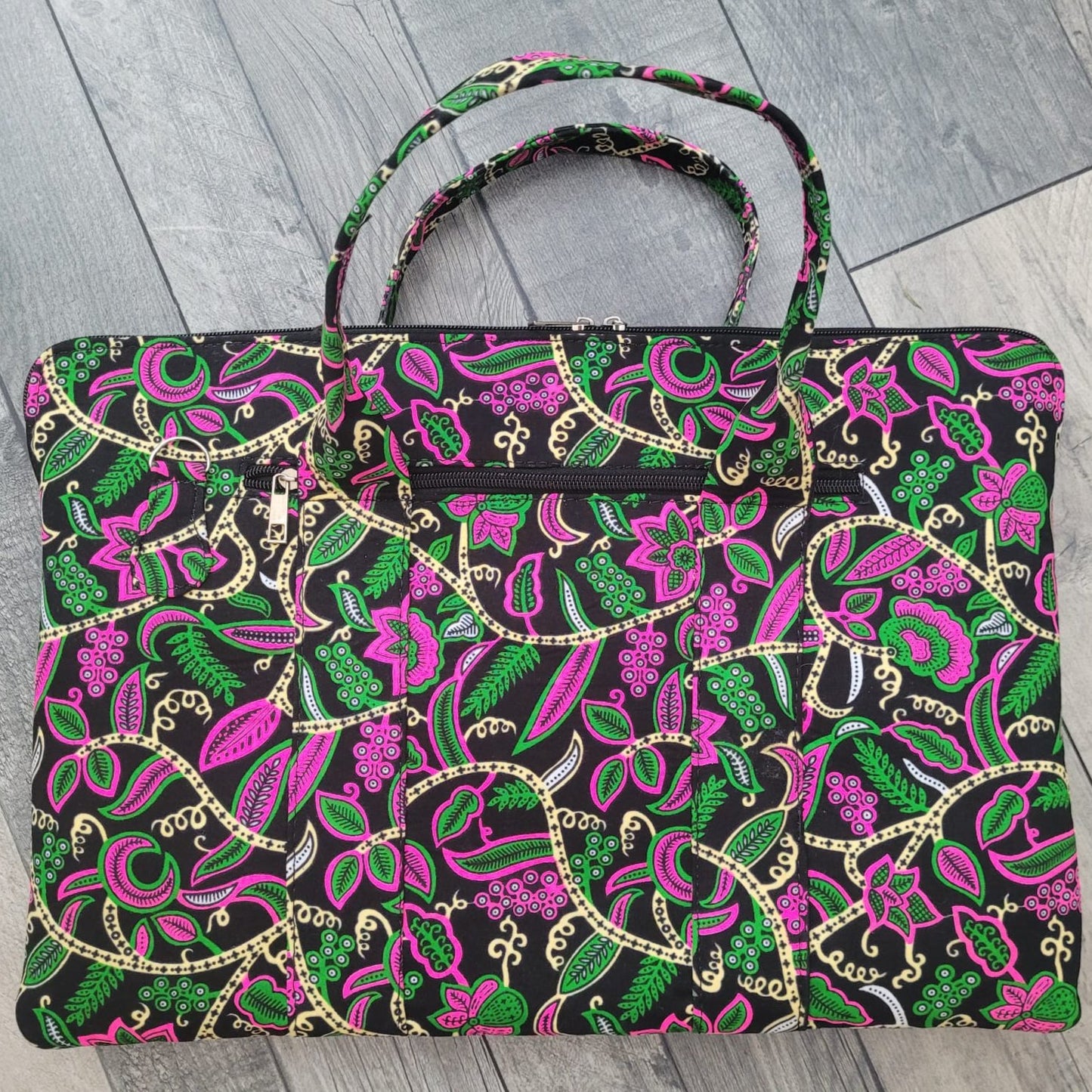 African Laptop Bag - Paisley Pattern